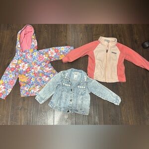Girls jackets size 2T